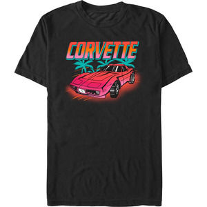Corvette Palm Trees Chevrolet Tshirt